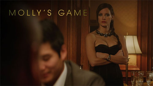 Кадр из фильма Большая игра - Molly's Game, 2017