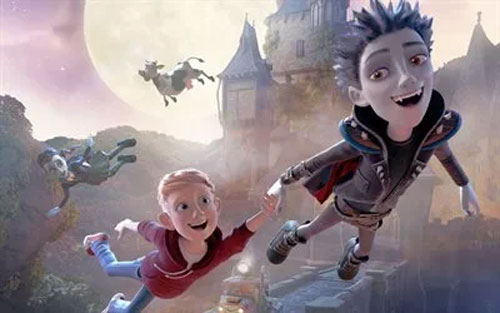 Постер The Little Vampire 3D