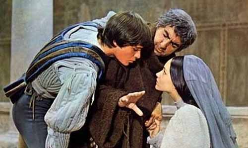 Кадр из фильма Ромео и Джульетта 1968
