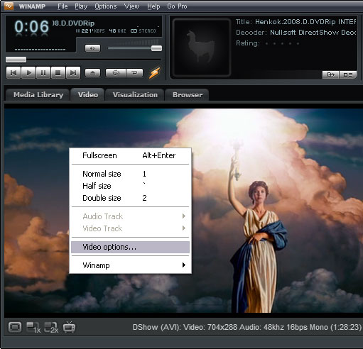 Как сделать скриншот Winamp