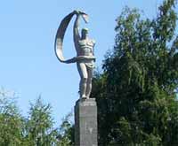 В бане
