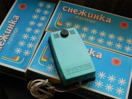 Гирлянда Снежинка