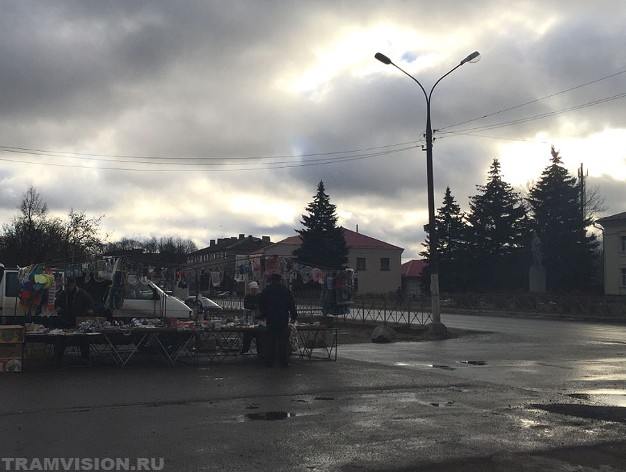 Пустошинский рынок в центре