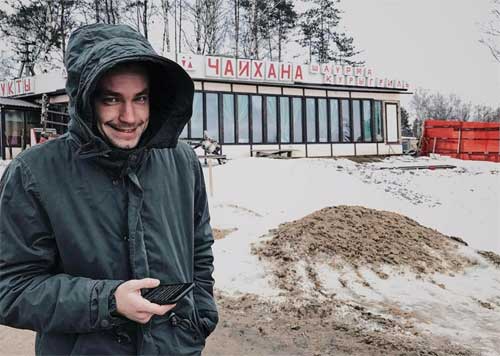 Зима - фото Петрова со съемок